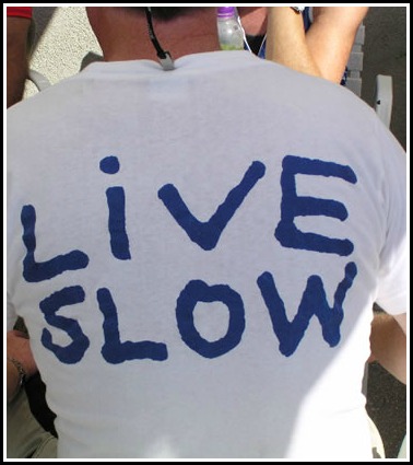 live slow shirt