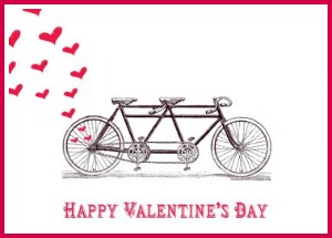 Bicycle Valentine's Day