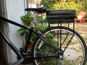 bicycle with passenger seat