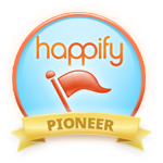 Happify Pioneer Badge