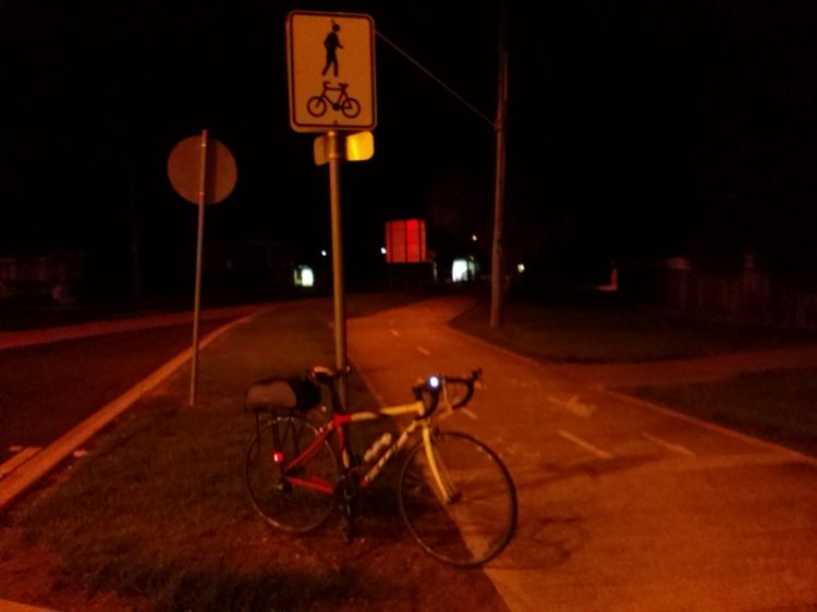 Cycling at Night