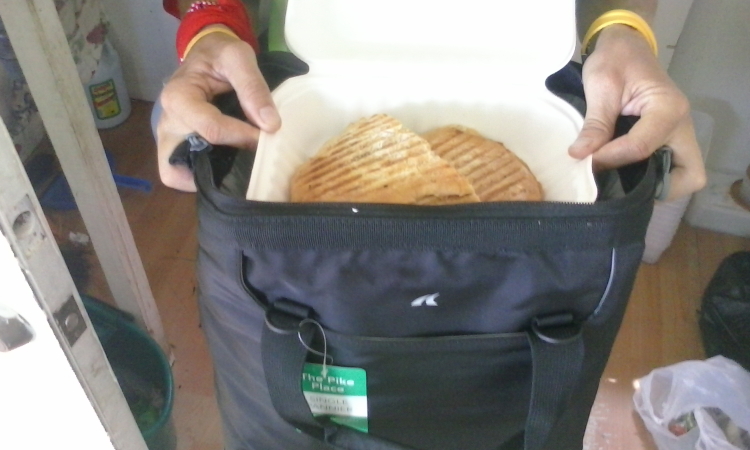 Carrying Paninis with Panniers