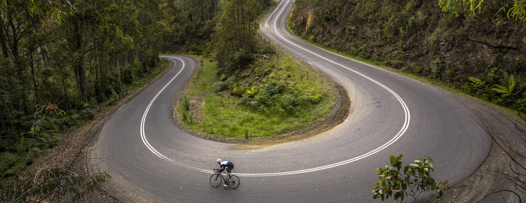 Tasmania-Cycling